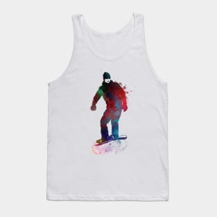 snowboard sport art #snowboard Tank Top